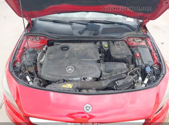 WDDSJ4EB9JN605362 2018 MERCEDES-BENZ CLA 250 Красный Вид сзади