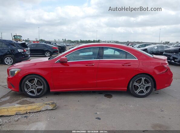 WDDSJ4EB9JN605362 2018 MERCEDES-BENZ CLA 250 Красный Панорамный вид салона 360°