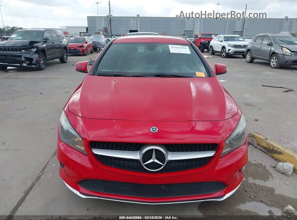 WDDSJ4EB9JN605362 2018 MERCEDES-BENZ CLA 250 Красный Вид щитка приборов
