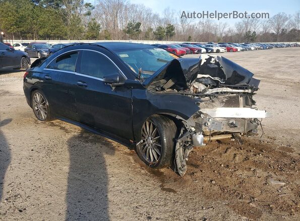 WDDSJ4EBXGN339150 2016 MERCEDES-BENZ CLA-CLASS Черный Передняя правая четверть