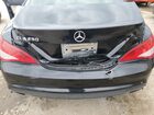 2016 Mercedes-benz Cla 250 Черный vin: WDDSJ4EBXGN339150 Damage: Deck Lid, Severe Damage, Replacement Required