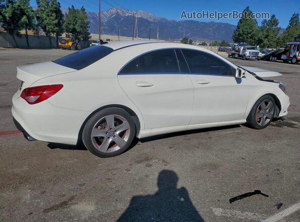 WDDSJ4EBXGN384329 2016 MERCEDES-BENZ CLA-CLASS Белый Задняя правая четверть