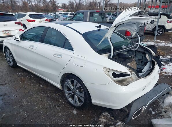 WDDSJ4EBXJN665442 2018 MERCEDES-BENZ CLA 250 White Trasero izquierdo