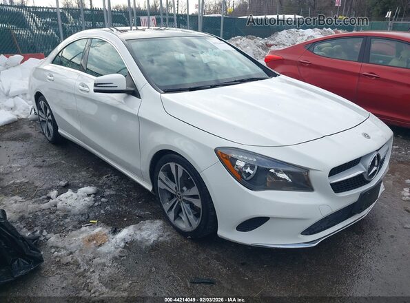 WDDSJ4EBXJN665442 2018 MERCEDES-BENZ CLA 250 White Delantero derecho