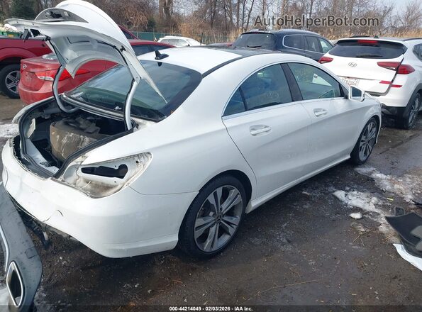 WDDSJ4EBXJN665442 2018 MERCEDES-BENZ CLA 250 White Trasero derecho