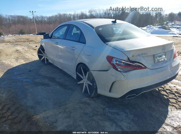 WDDSJ4GB8GN367705 2016 MERCEDES-BENZ CLA 250 Белый Задняя левая четверть