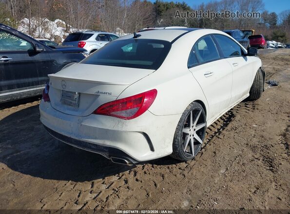 WDDSJ4GB8GN367705 2016 MERCEDES-BENZ CLA 250 Белый Задняя правая четверть
