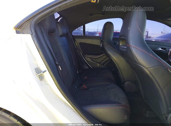 WDDSJ5CB4JN568181 2018 MERCEDES-BENZ AMG CLA 45 Белый Вид наклейки с VIN-кодом