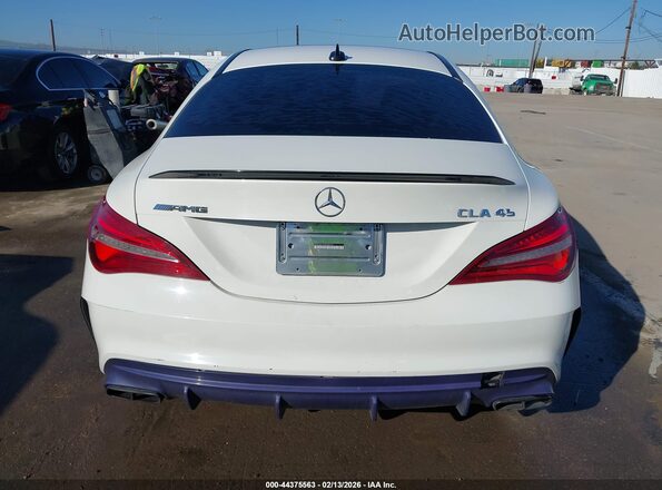 WDDSJ5CB4JN568181 2018 MERCEDES-BENZ AMG CLA 45 Белый 