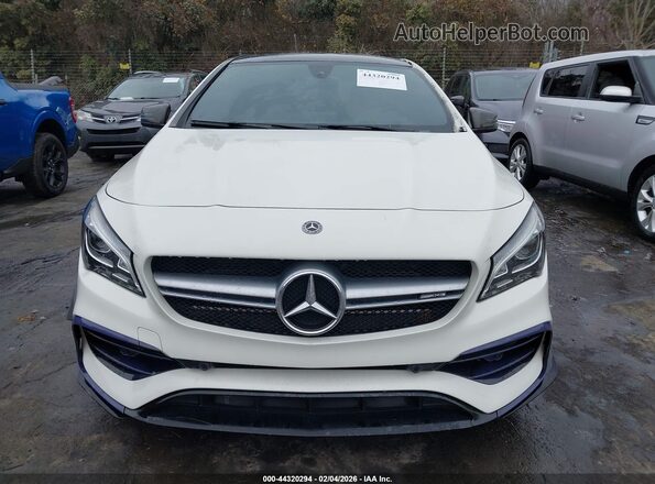 WDDSJ5CB6JN547820 2018 MERCEDES-BENZ AMG CLA 45 Белый Вид щитка приборов