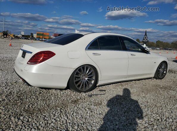WDDUG6DB4HA294767 2017 MERCEDES-BENZ S White Tył prawy