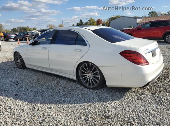 WDDUG6DB4HA294767 2017 MERCEDES-BENZ S White Tył lewy