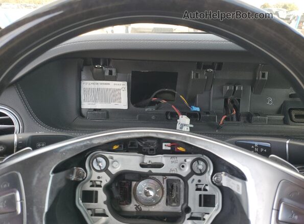 WDDUG6DB4HA294767 2017 MERCEDES-BENZ S White Widok zestawu wskaźników