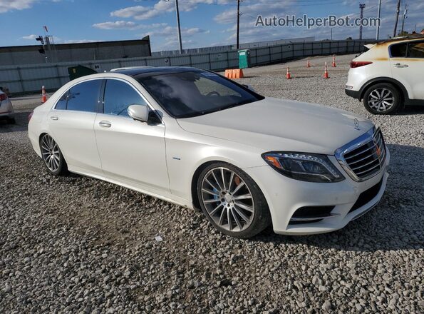 WDDUG6DB4HA294767 2017 MERCEDES-BENZ S White Przód prawy