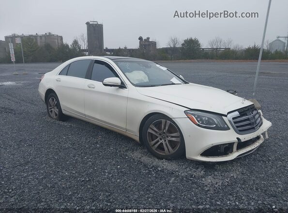 WDDUG6EB7JA364038 2018 MERCEDES-BENZ S-CLASS White Առջևի աջ