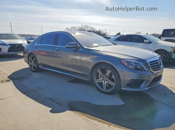 WDDUG7JB3HA317191 2017 MERCEDES-BENZ S Угольный Передняя правая четверть