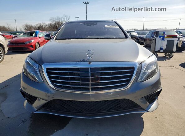 WDDUG7JB3HA317191 2017 MERCEDES-BENZ S Угольный Вид спереди