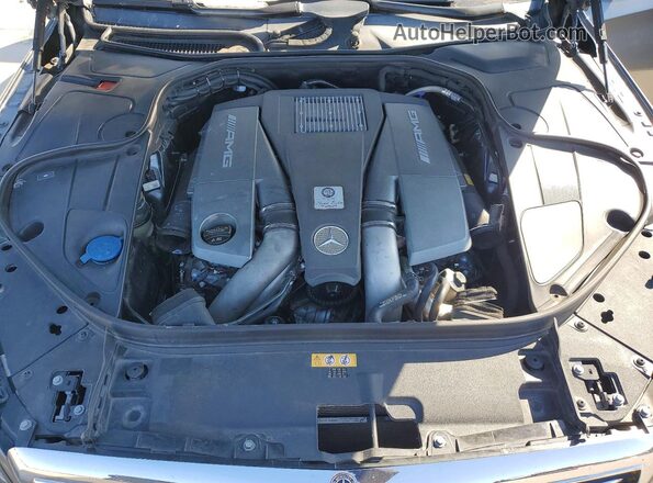 WDDUG7JB3HA317191 2017 MERCEDES-BENZ S Угольный Вид задней части салона