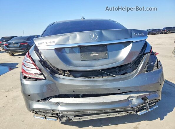 WDDUG7JB3HA317191 2017 MERCEDES-BENZ S Угольный Вид сзади