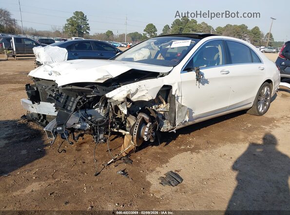 WDDUG8CB1HA306032 2017 MERCEDES-BENZ S-CLASS Белый Передняя левая четверть