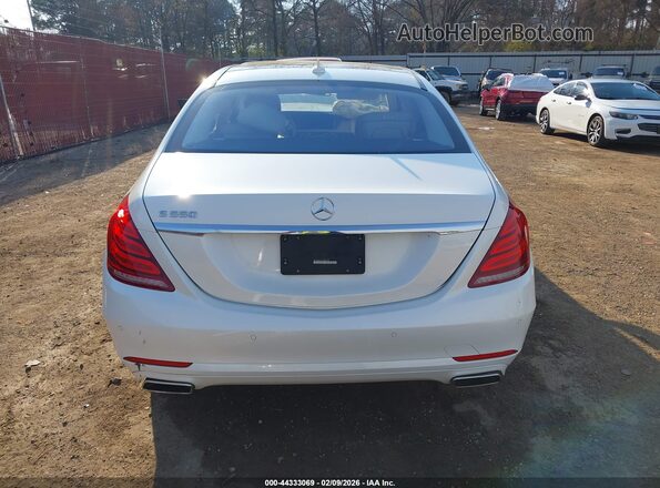 WDDUG8CB1HA306032 2017 MERCEDES-BENZ S-CLASS Белый 