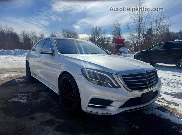 WDDUG8CB4HA316277 2017 MERCEDES-BENZ S White Przód lewy