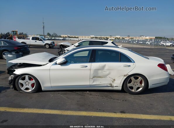 WDDUG8CB6GA236168 2016 MERCEDES-BENZ S-CLASS White 