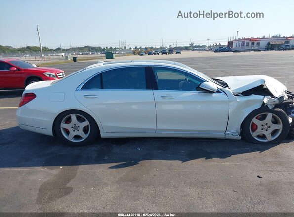 WDDUG8CB6GA236168 2016 MERCEDES-BENZ S-CLASS White Widok wnętrza 360 stopni