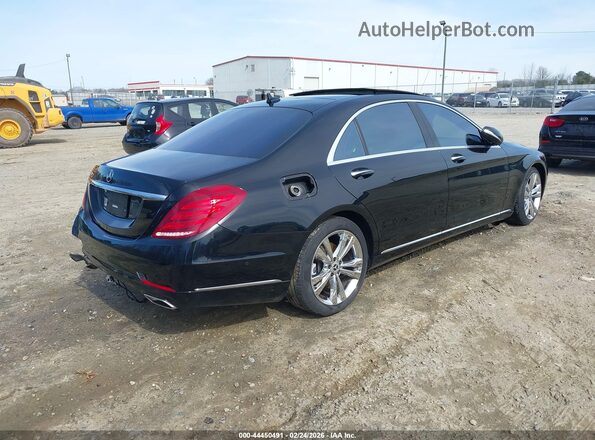 WDDUG8CB7HA335681 2017 MERCEDES-BENZ S-CLASS Black Задня права чверть