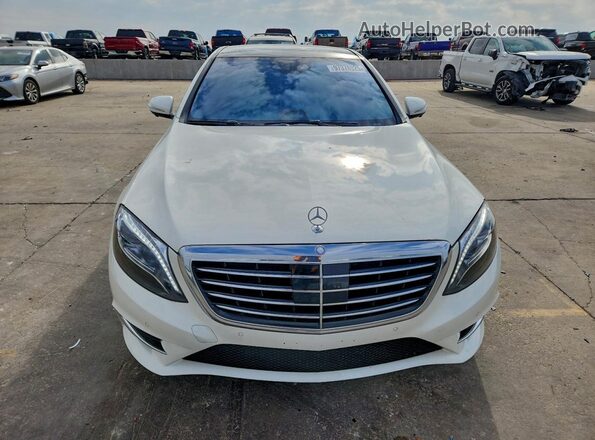 WDDUG8CB8GA209067 2016 MERCEDES-BENZ S White Widok z przodu