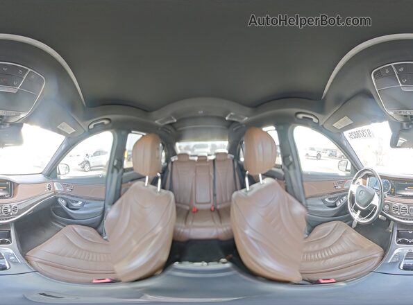 WDDUG8CB8GA209067 2016 MERCEDES-BENZ S White Widok naklejki z numerem VIN