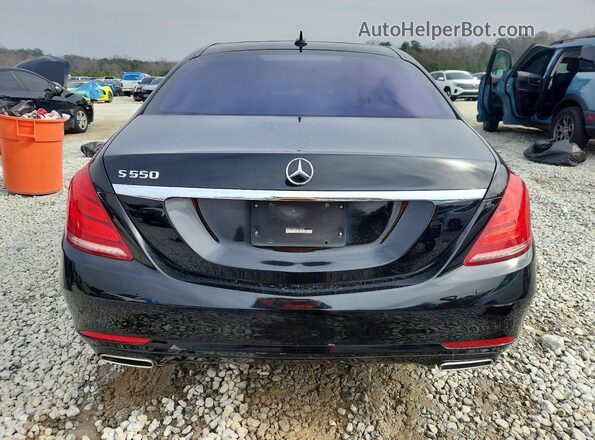 WDDUG8CB8GA220280 2016 MERCEDES-BENZ S Черный Вид сзади