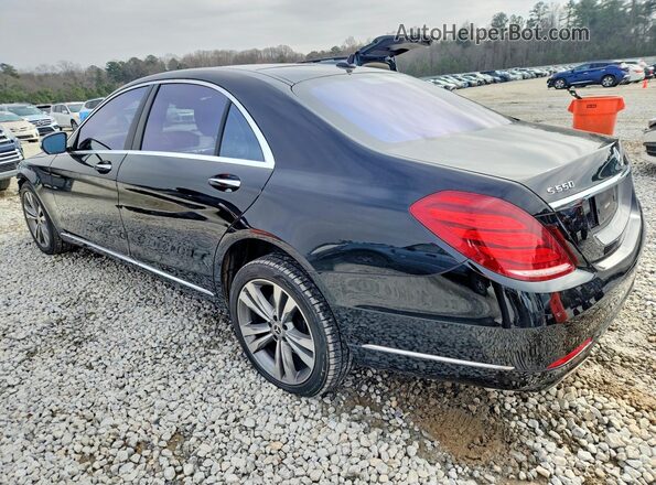 WDDUG8CB8GA220280 2016 MERCEDES-BENZ S Черный Задняя левая четверть