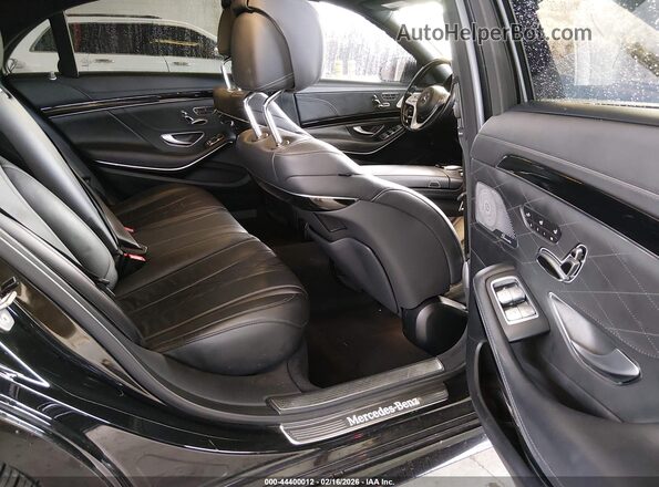 WDDUG8DB1JA384847 2018 MERCEDES-BENZ S-CLASS Черный Вид наклейки с VIN-кодом