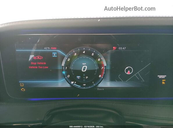 WDDUG8DB1JA384847 2018 MERCEDES-BENZ S-CLASS Черный Вид задних сидений