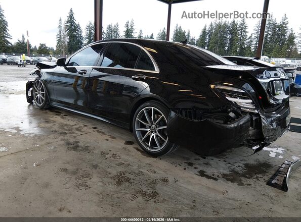 WDDUG8DB1JA384847 2018 MERCEDES-BENZ S-CLASS Черный Задняя левая четверть