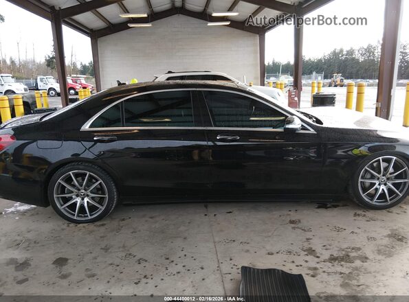 WDDUG8DB1JA384847 2018 MERCEDES-BENZ S-CLASS Черный Вид задней части салона