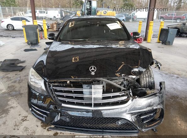 WDDUG8DB1JA384847 2018 MERCEDES-BENZ S-CLASS Черный Вид щитка приборов