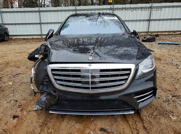 WDDUG8DB2JA409982 2018 MERCEDES-BENZ S Black Front view