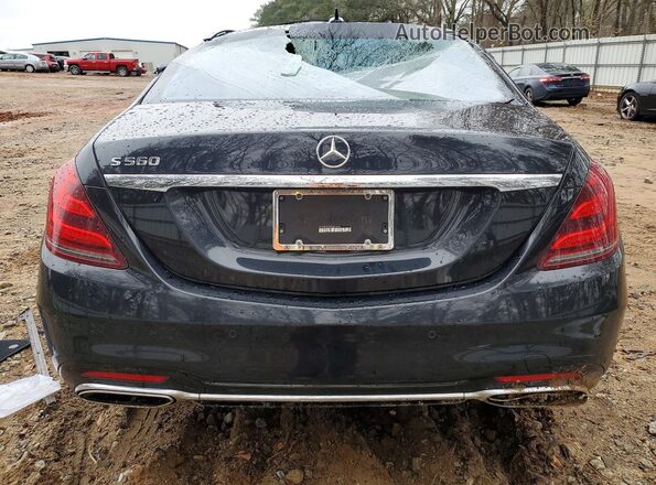 WDDUG8DB2JA409982 2018 MERCEDES-BENZ S Black Rear view