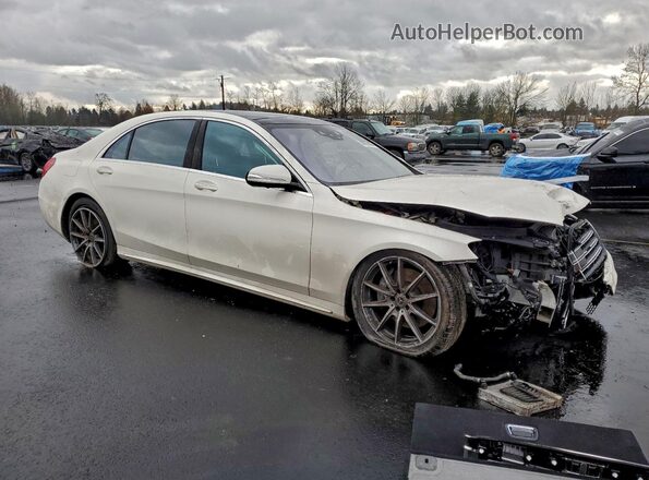 WDDUG8DB2JA412378 2018 MERCEDES-BENZ S White Przód prawy