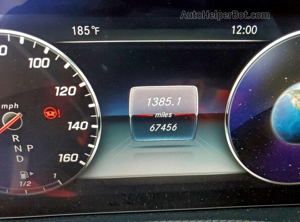 WDDUG8DB2JA412378 2018 MERCEDES-BENZ S White Widok zestawu wskaźników