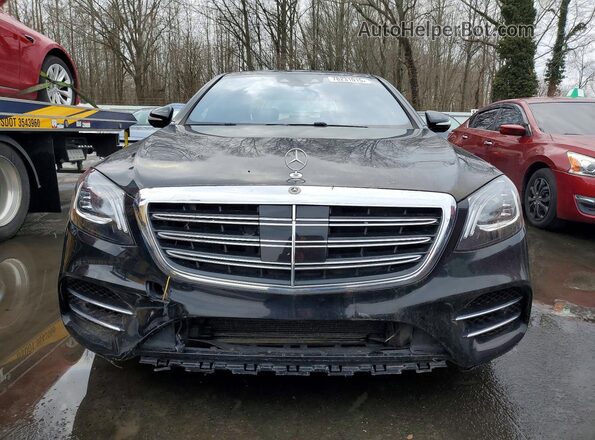 WDDUG8DB2KA454986 2019 MERCEDES-BENZ S Черный Вид спереди