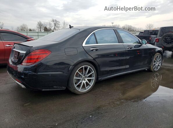 WDDUG8DB2KA454986 2019 MERCEDES-BENZ S Черный Задняя правая четверть