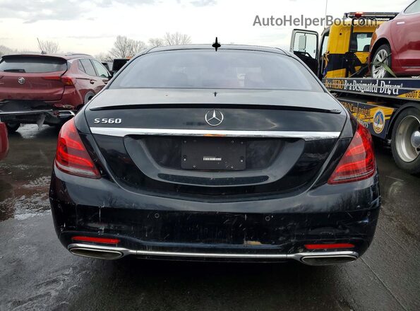 WDDUG8DB2KA454986 2019 MERCEDES-BENZ S Черный Вид сзади