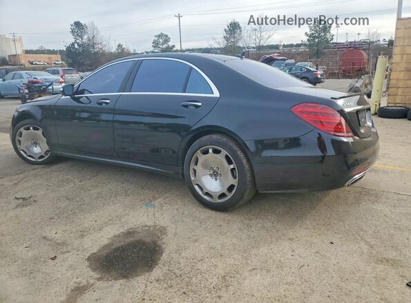 WDDUG8DB3JA377592 2018 MERCEDES-BENZ S Черный Задняя левая четверть