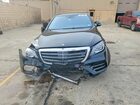 2018 Mercedes-benz S 560 Черный vin: WDDUG8DB3JA377592