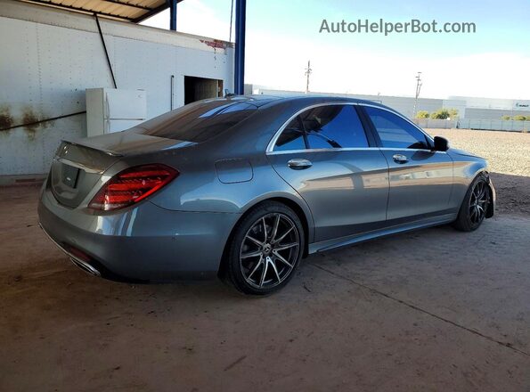 WDDUG8DB3KA426694 2019 MERCEDES-BENZ S Серый Задняя правая четверть