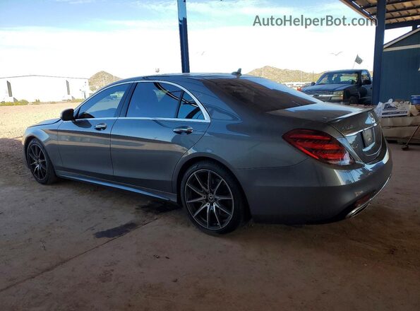 WDDUG8DB3KA426694 2019 MERCEDES-BENZ S Серый Задняя левая четверть
