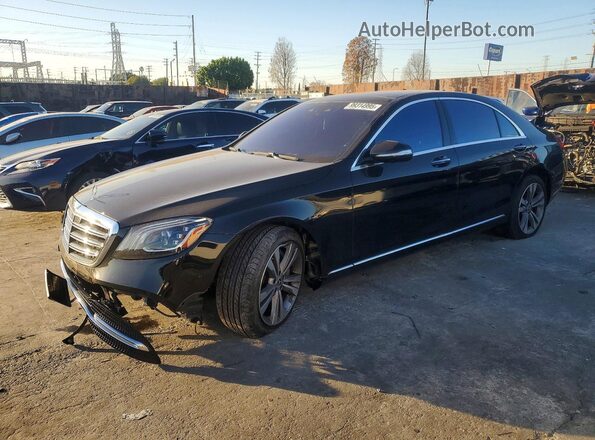 WDDUG8DB5KA438412 2019 MERCEDES-BENZ S Black Przód lewy